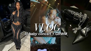 Vlog lil baby concert  GRWM [upl. by Eimmat]