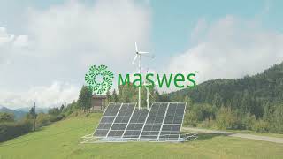 MASWES™️ Revealed Full 360° View of Mobile SolarWind Power Station in Action [upl. by Baskett]