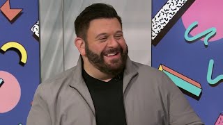 Double Dishing With Adam Richman  New York Live TV [upl. by Ehav134]