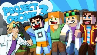 Minecraft Project Ozone 3  COOL BOYZ ALSO PEDGUIN 1 [upl. by Sidman598]