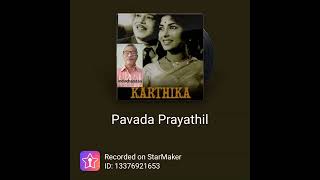 Movie Karthika Song Pavada Prayathil [upl. by Zellner]