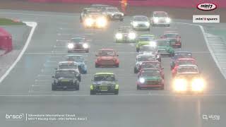 Mini Miglia and Se7en race 1 Silverstone Finale 121024 [upl. by Bohannon348]