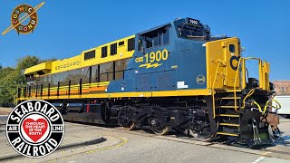 CSX Hamlet Terminal Sub Seaboard Festival w 1900 102624 [upl. by Groveman]