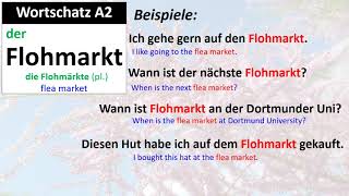 Wortschatz A2 Flohmarkt [upl. by Oisinoid]