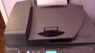 Lexmark X6170 Printer Review [upl. by Mcleroy]