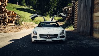 Mercedes SLS Black Series  POV Raw V8 Sound [upl. by Atikaj]