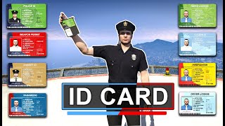 ID CARD V2 FIVEM  ESXQBCORE [upl. by Faline61]