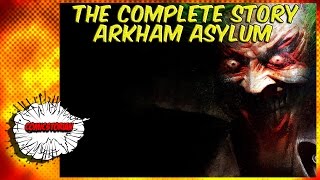 Arkham Asylum Origins  Batman Complete Story  KYU  Comicstorian [upl. by Yretsym596]