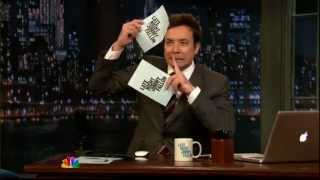 Late Night with Jimmy Fallon review 120412 Late Night with Jimmy Fallon [upl. by Weiler]