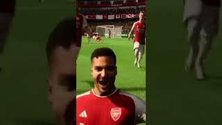 Mikel Merino vs Fulham Emirates Stadium ARSFUL arsenal fifa fulham mikelmerino [upl. by Saberhagen]