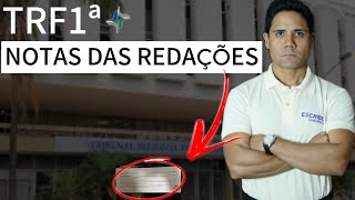 Concurso TRF1 notas das redações com tema de problemas sociais banca FGV [upl. by Stone]