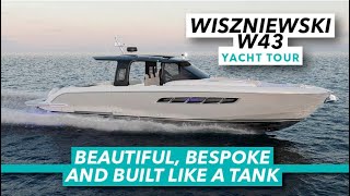 The most exciting new boat of 2024  Wiszniewski W43 yacht tour  Motor Boat amp Yachting [upl. by Lenoj]