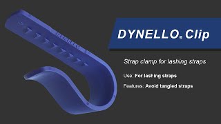 Ratchet strap storage  DYNELLO® Clip [upl. by Harlow]