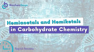 How to Understand HemiAcetals and HemiKetals in Carbohydrate Chemistry  Biochemistry [upl. by Annaujat]