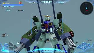 Gundam F90 with SType  Every Unique Action EX and Option  Gundam Breaker 4 [upl. by Ninnette]