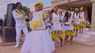 Xitsonga Best Traditional Wedding Dance  Ronny amp Rego  Shot  Eidted  Karl Explore [upl. by Etennaej]