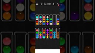 Level 103 of Ball Sort Color Water Puzzle [upl. by Anala264]