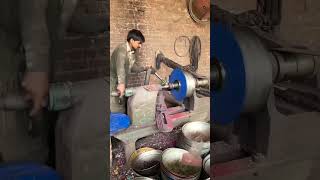 pottery machine satisfying copper handmade viralvideo foryou drums views incredible [upl. by Abih]