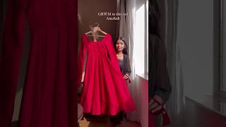 Pretty red anarkali Suitanarkali suit trending viralvideo shorts short stylewaru [upl. by Weasner]