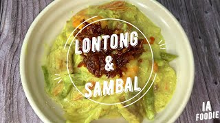 Resepi Lontong amp Sambal Special Hari Raya  🍲🌙✨ [upl. by Laveen]