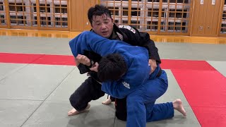 Grappling  Judoka vs Rugger man  Saito Kaikan 2024 [upl. by Twum]