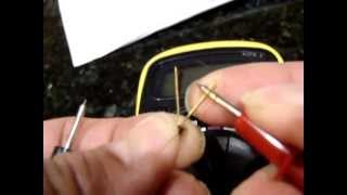 2n2222 Transistor  diode feature test with multimeter [upl. by Aneg663]