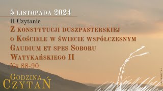 GodzinaCzytań  II Czytanie  5 listopada 2024 [upl. by Rodablas380]