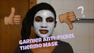 Initial Review on GARNIERS AntiPickel Thermo Maske  CLIPS from my trip to Austria [upl. by Joscelin292]