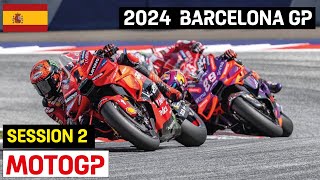 🏍️ 2024 MotoGP Session 2 Barcelona Grand Prix Results  Montmelo Circuit 🏁 solidarityGP MotoGP [upl. by Delaryd998]