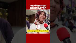 quotAKP üyesiydim bizi mahvetti Erdoğana çekil artık sahayı gençlere teslim et derdimquot özgürözel [upl. by Suivatra882]