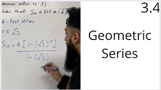 GCSE Maths  Types of Number Sequences  Arithmetic vs Geometric 54 [upl. by Choo]