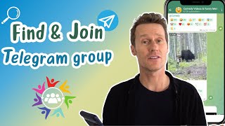 How to find and join Telegram groups [upl. by Aivatra640]