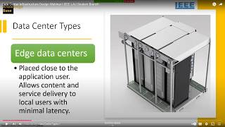 Data Center Infrastructure Design Webinar l IEEE LAU Student Branch [upl. by Merta]