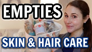 2020 Empties Skin care amp hair care Dr Dray [upl. by Aisayt182]