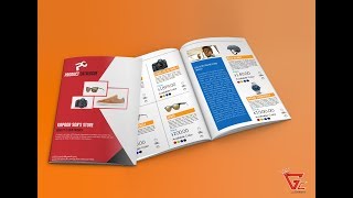How to Create Catalogue Design in Adobe Photoshop [upl. by Coriss791]