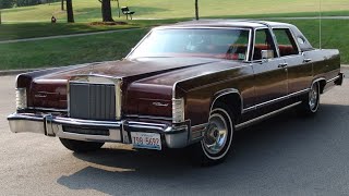 Worlds Largest Cars The 1978 Lincoln Town Car Was One of the Last Luxury Monsters [upl. by Einniw898]