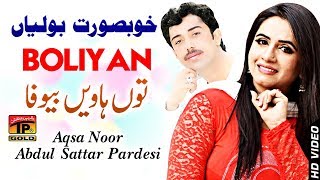 Tu Haven Bewafa  Abdul Sattar Pardesi  Aqsa Noor  Latest Punjabi And Saraiki Song [upl. by Eniawd]