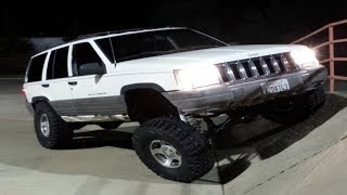 Jeep Grand Cherokee 4x4 Project ZJ Part 9 Iron Rock Offroad Long Arm Kit Review IRO OTK BPE [upl. by Heron982]