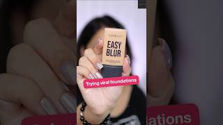 Is Huda Beauty Easy Blur Foundation 310G TOO Yellow for Medium Skin [upl. by Anidan]