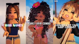 Berry Avenue Teen Girl Hair Code Compilation ୨୧ Velvet [upl. by Norvan880]