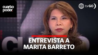 Las aclaraciones de la fiscal Marita Barreto  Cuarto Poder  Perú [upl. by Kosaka]