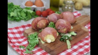 Speck and potato balls a delicious morsel [upl. by Tiloine73]