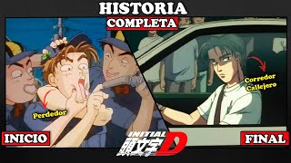 ◼️ INITIAL D LA HISTORIA COMPLETA de PRINCIPIO a FIN [upl. by Vaas]