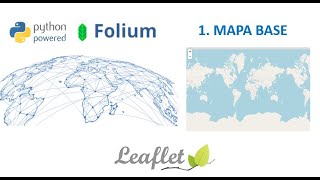 Mapa Interactivos en Python  Folium Leaflet  Mapa Mundi Python  Interactive Maps in Python 🚀✅ [upl. by Valentia34]