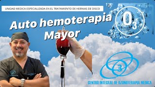 Autohemoterapia mayor con ozono en Guadalajarajaliscomexico [upl. by Yelik]