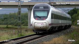 TRENES ALVIA SERIE120 SONIDO DIRECTO HD [upl. by Healion]