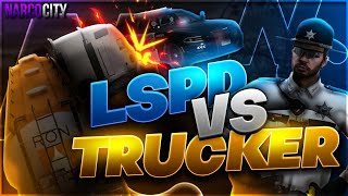 🚨 Trucker drängt LSPD in den Crash und alles fliegt in die Luft 💥🔥  Narco City  Highlights 27 [upl. by Harbison]