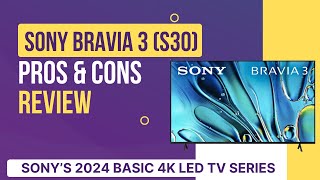 Sony Bravia 3 Pros amp Cons Review Should You Choose Sony Bravia 3 [upl. by Winifred377]