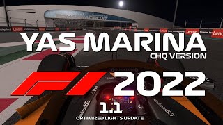 Assetto Corsa  Yas Marina 2022 Formula 1 Abu Dhabi Grand Prix Extension 11 CHQ OPTIMIZED LIGHTS [upl. by Letnwahs]