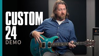 The Custom 24  Demo  PRS Guitars [upl. by Pirzada838]